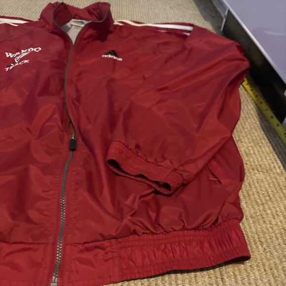 Vintage ADIDAS Track Nylon Jacket High School Coaches Men’s Size XL - Picture 7 of 11